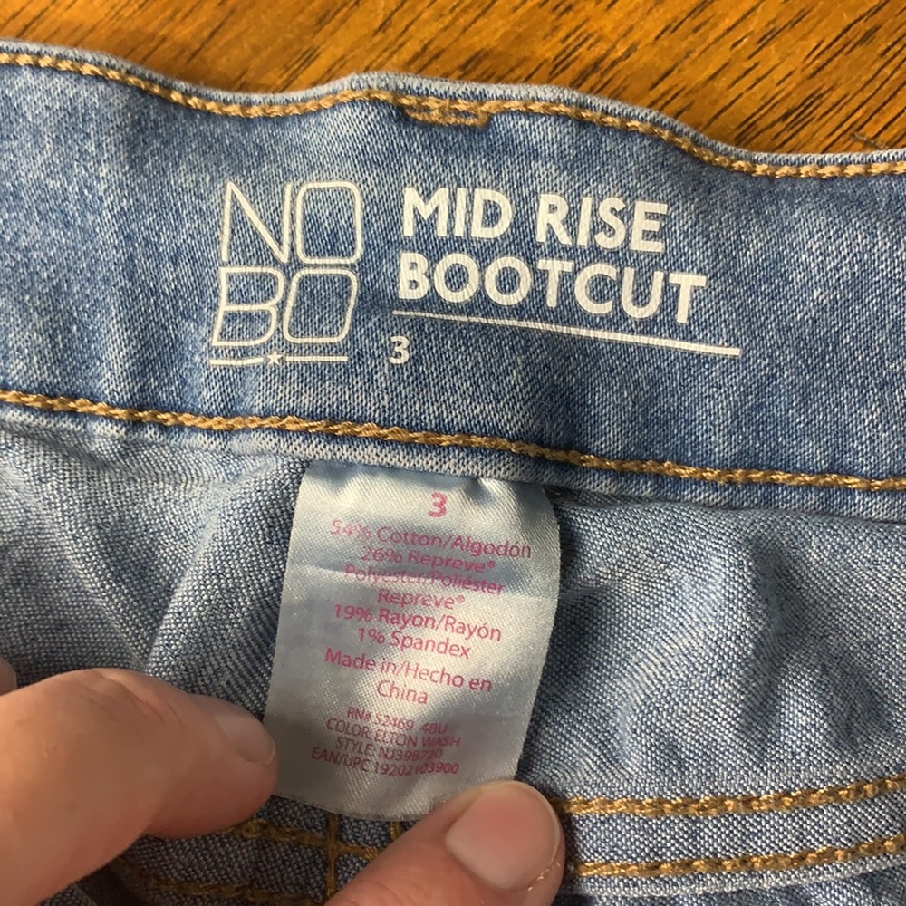 NoBO Bootcut Light Weight Jeans - Picture 8 of 9